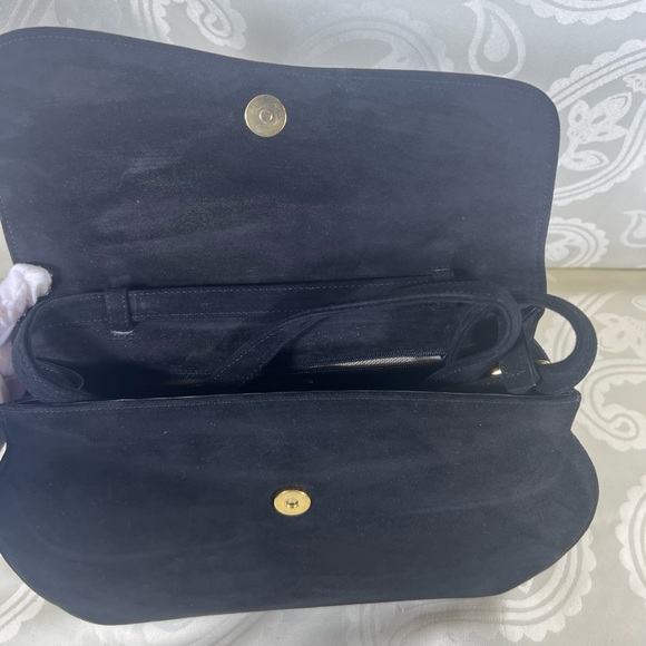 Bally Velvet Clutch or shoulder bag EUC - Picture 8 of 15